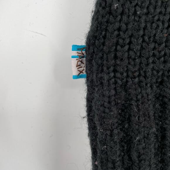 Vintage Matix‎ V-Neck Rib Knit Sweater Women's Size Large Black - Picture 3 of 12